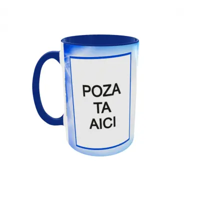 Cana, personalizata cu poza si text, 330ml, model 3173