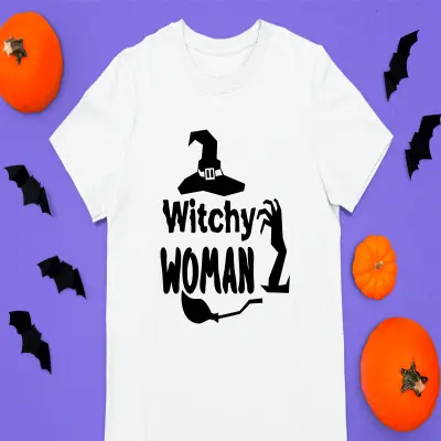 Witchy woman, tricou cu mesaj