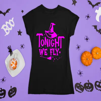 Tonight we fly, tricou cu mesaj