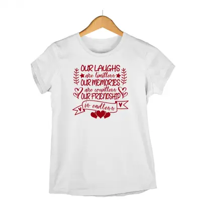 Our laughs are limitless...- , tricou cu mesaj