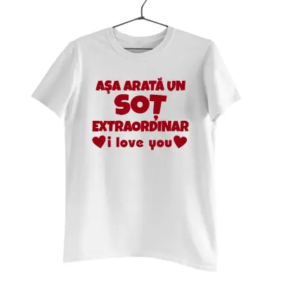 Asa arata un sot extraordinar, tricou cu mesaj b