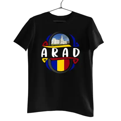 Arad , tricou cu mesaj