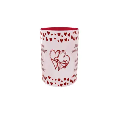 Alaturi de tine simt ca pot sa lupt, cana ceramica, 330ml