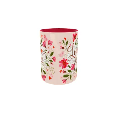 Love you, cana din ceramica, 330ml, model 1