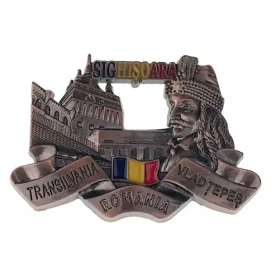 Sighisoara, transilvania, vlad tepes, romania, magnet metal