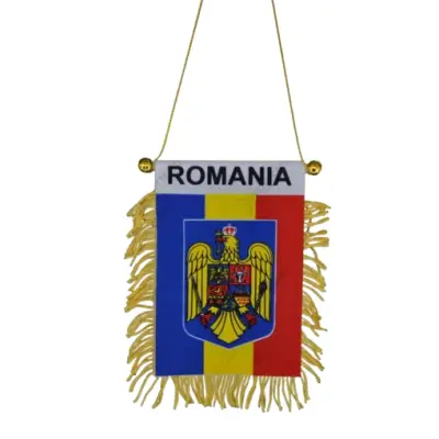 Steag fanion cu franjuri