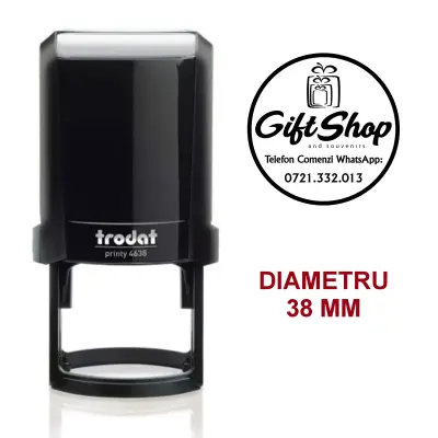 Stampila rotunda trodat 4638 diametru 38mm