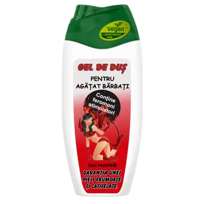 Pentru agatat barbati, gel de dus-haios