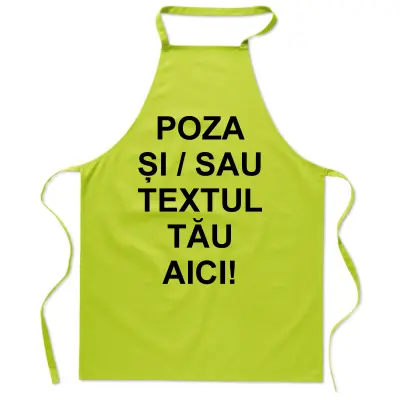 ..sort verde deschis personalizat cu poza / text
