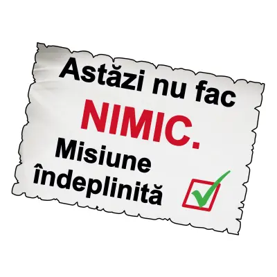 Astazi nu fac nimic..., magnet frigider mgs082