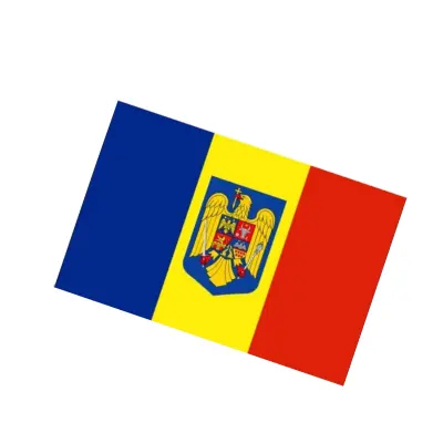 Steag mare romania cu stema