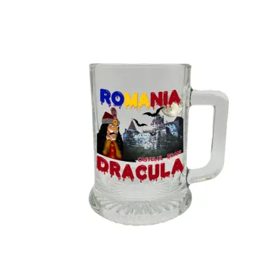 Dracula romania, halba cu mesaj 3