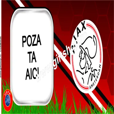 Ajax, cana personalizata cu poza, model 3326