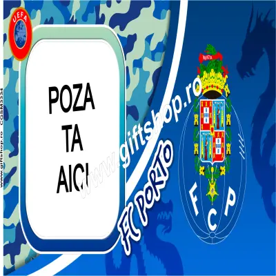 Fc porto, cana personalizata cu poza, model 3334