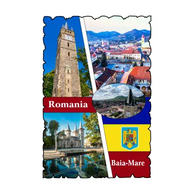 Baia mare romania, magnet frigider mgs180