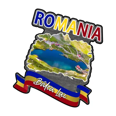 Balea lac romania, magnet frigider mgs181