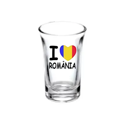 I love romania, set 6 pahare shout, model 24bs