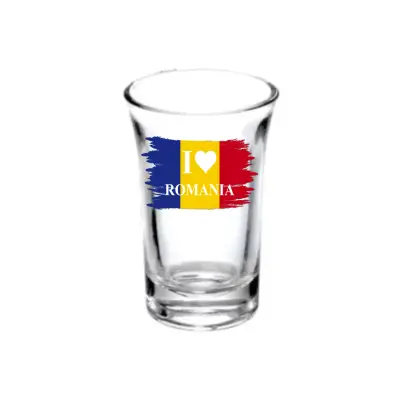 I love romania, set 6 pahare shout, model 31bs