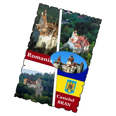 Mgs174-magnet frigider-castelul branromania