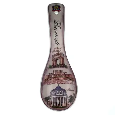 Bucuresti, lingura decorativa din ceramica