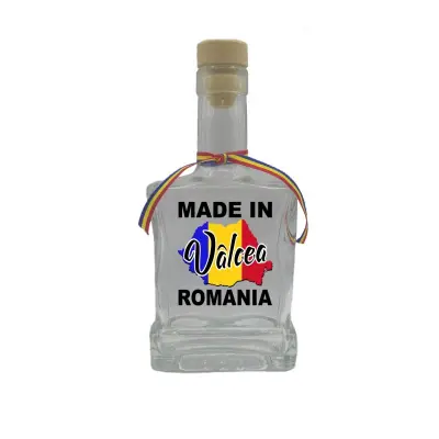 Made in valce romania, sticla cu mesaj plata, 500 ml, model divgs179 06 20