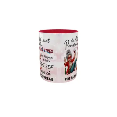 De astazi sunt pensioanara, cana ceramica, 330ml, cgs1836